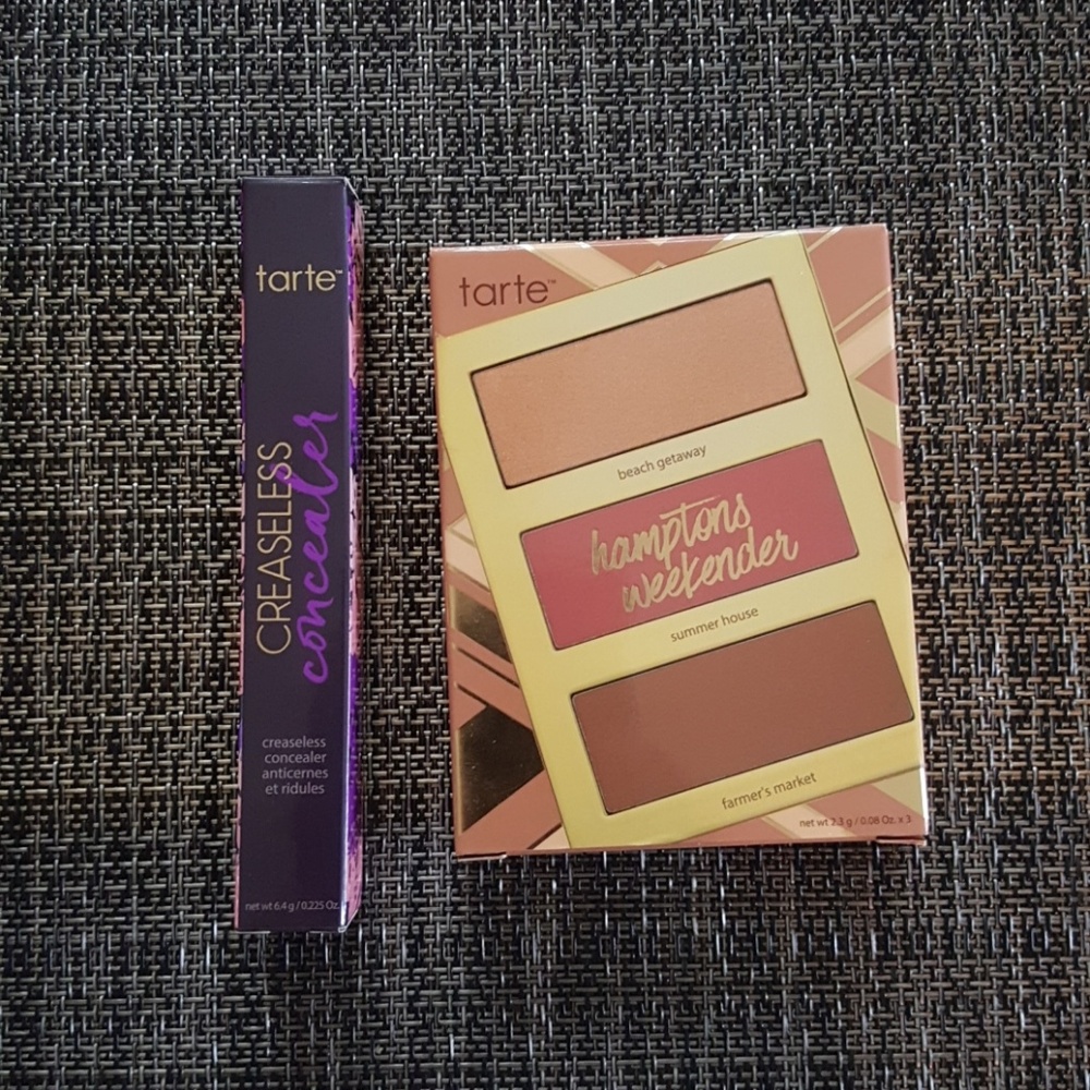 Tarte Hamptons Weekender & Creaseless Concealer